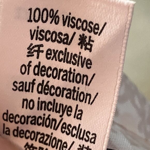 Victorias Secret Robe Womens One Size Kimono Tie‎ Front Boho Neutral Viscose - Picture 7 of 8